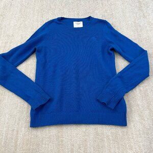 Abercrombie & Fitch Blue Cotton Sweater M
